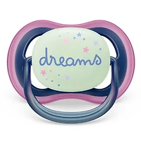 Ultra Air Pacifier Nighttime 6-18m Falling Star/Dreams 2-pack