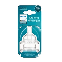 Tétines Anticolique (2) Niveau 2 pour 1mois+