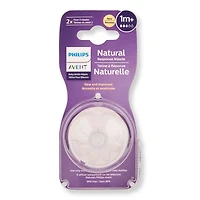 Natural Response Nipple Flow  2-pack 1M+ 