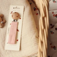 Pacifer Holder Corduroy- Pink 