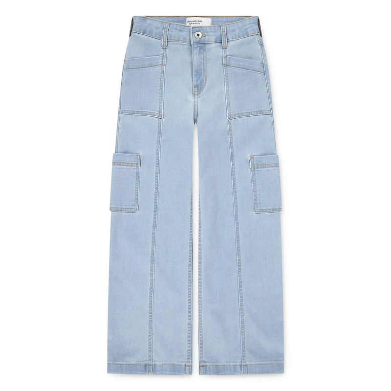 Jeans Évasée Utility 5-18ans