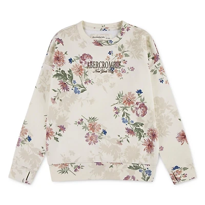 Anf Floral Crewneck 5-18