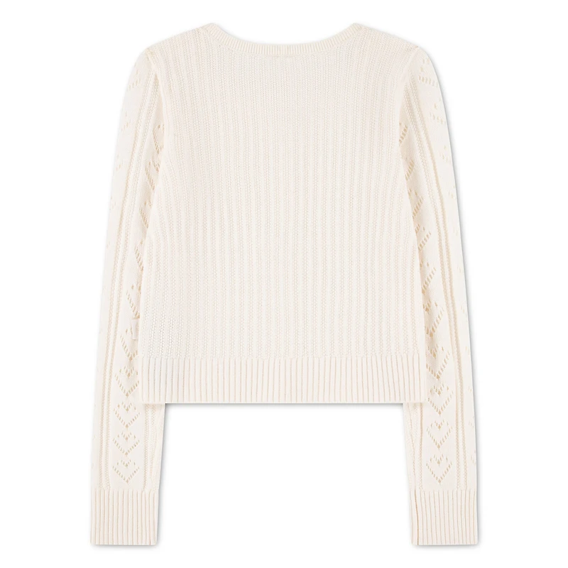 Gilet Tricot Coeur 5-18ans