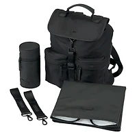 Sac à couches à Dos - Noir