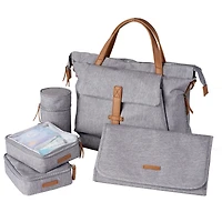Sac à Couches Erin - Gris