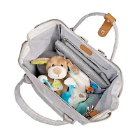 Diapers Backpack Mani - Grey Marl