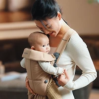 Porte-Bébé Mini - Wooven Beige