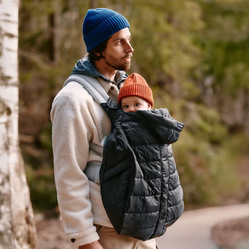 Winter Cover Baby Carrier - Black