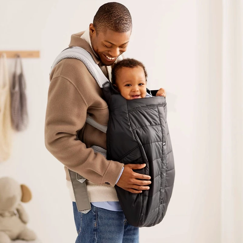 Winter Cover Baby Carrier - Black