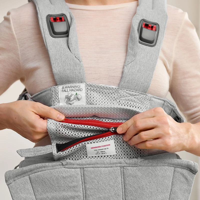 Baby Carrier Harmony Woven - Light Gray Melange