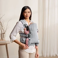 Baby Carrier Harmony Woven - Light Gray Melange