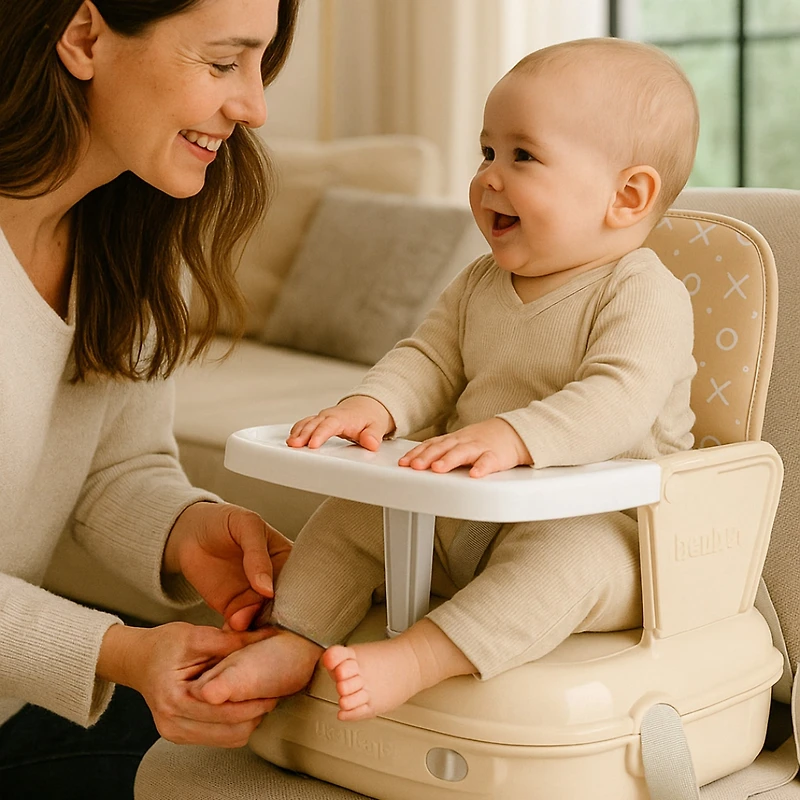 YummiGo+ Feed & Go Booster – Cashmere Beige