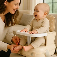 YummiGo+ Feed & Go Booster – Cashmere Beige