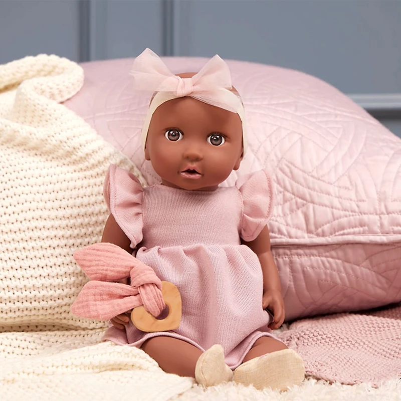 Vêtement pour Poupée - Robe Rose