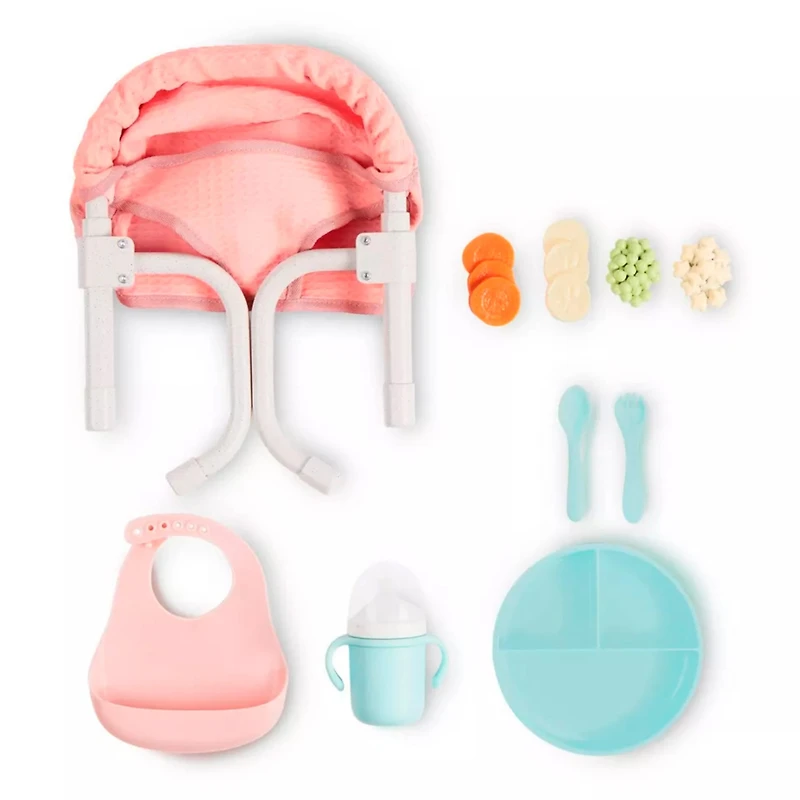 Clip-on Chair & Accessories for doll
