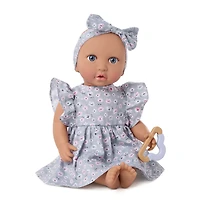 Baby Doll Blue Dress and Pajama Set