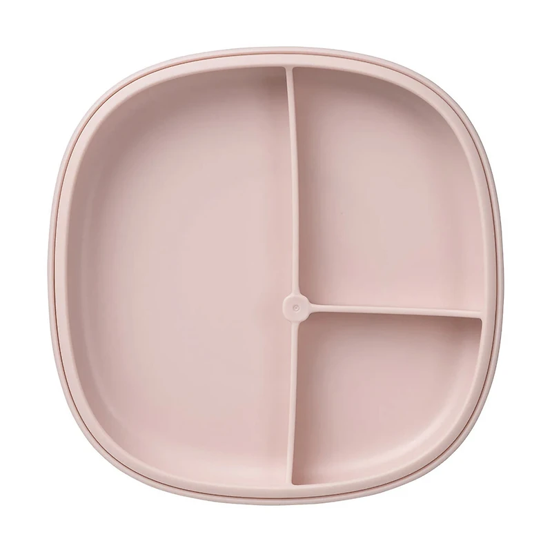 Assiette 2-en-1 - Rose