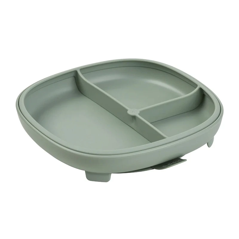 2-in-1 Suction Plate - Sage