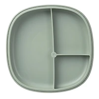 2-in-1 Suction Plate - Sage