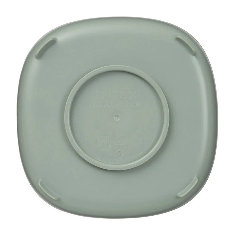 2-in-1 Suction Plate - Sage