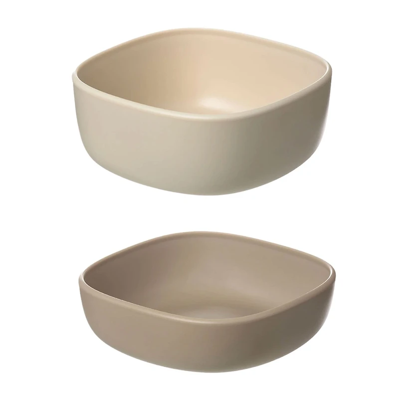 Suction Bowl Duo - Latte