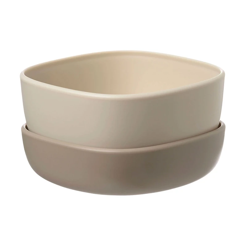 Suction Bowl Duo - Latte