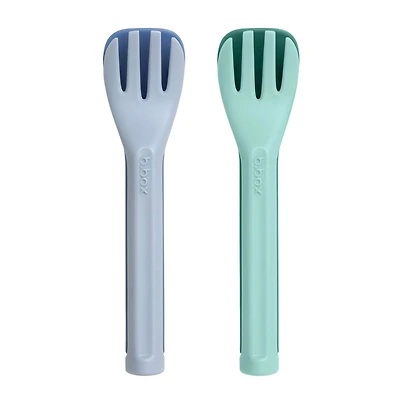 Duo Ustensiles - Bleu et vert