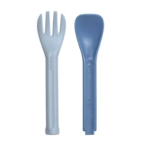 Duo Ustensiles - Bleu et vert