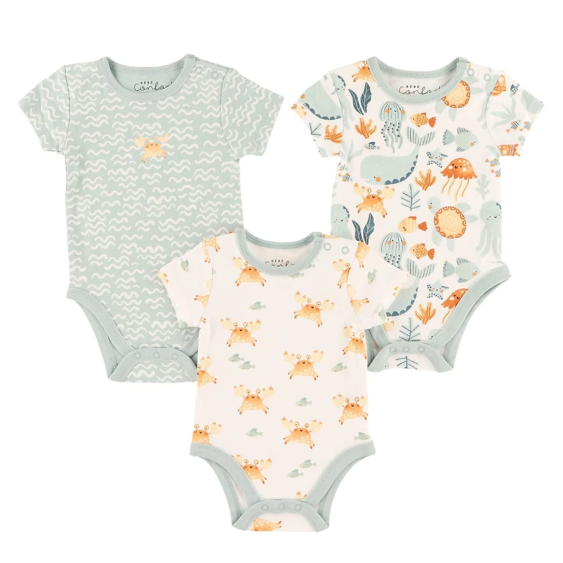 Ocean 3 Pieces Bodysuit Set 0-30m