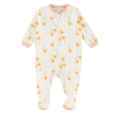 Pyjama Fleurs Jonquilles 0-30mois