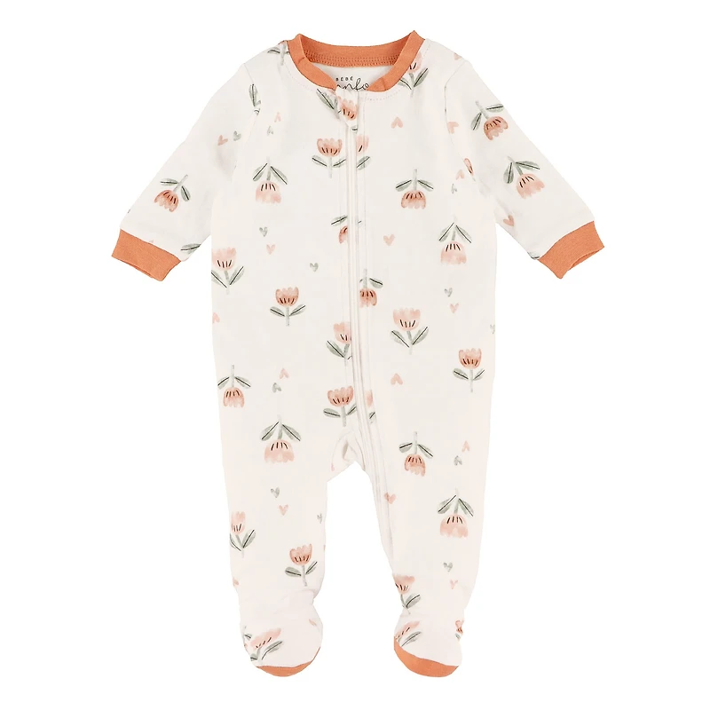 Pyjama Fleurs Pommes 0-30mois