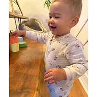 Autumn Striped Pajamas 0-30m