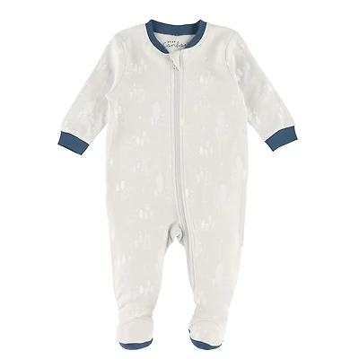 Bear Printed Pajamas 0-24m