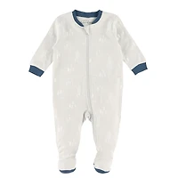 Bear Printed Pajamas 0-24m