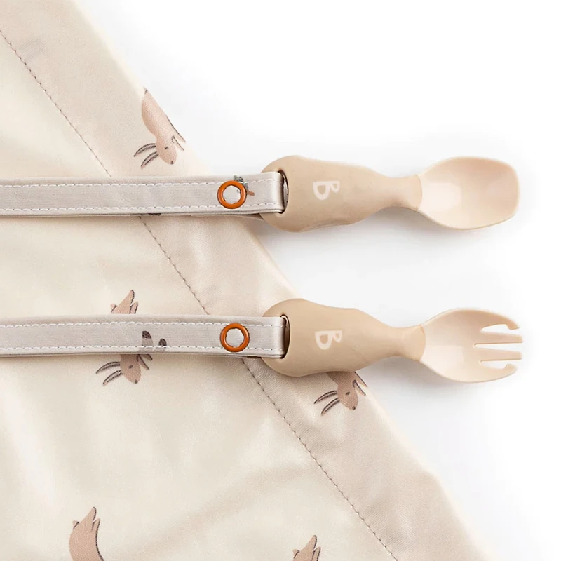 Baby Cutlery Attachable Forest
