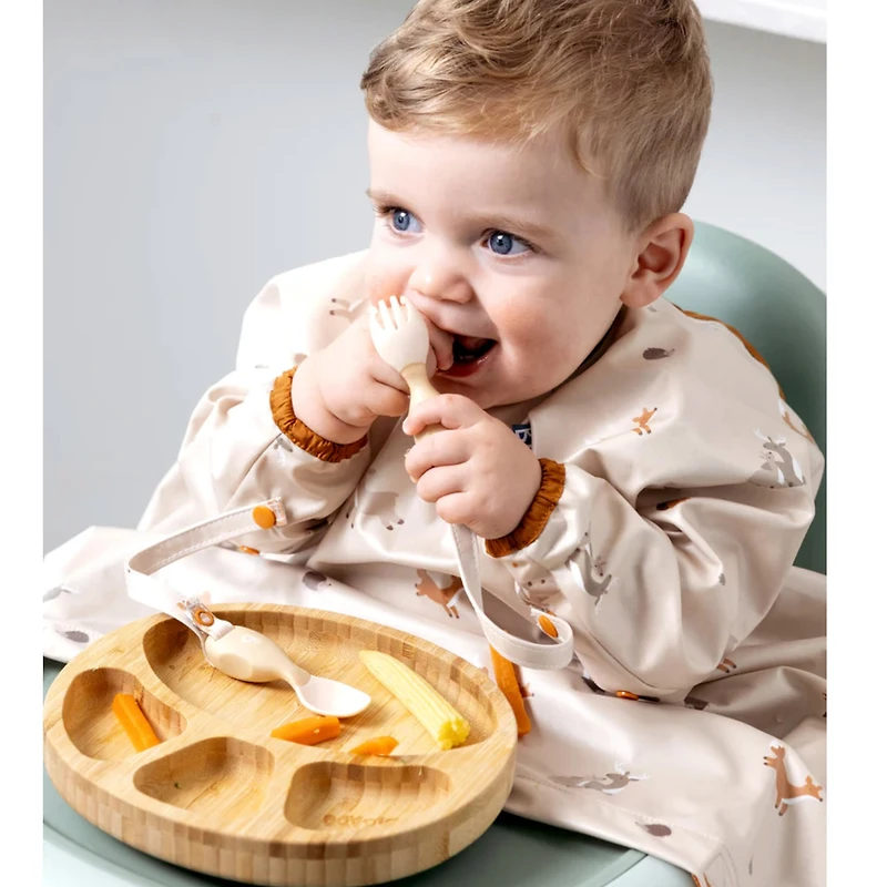 Baby Cutlery Attachable Forest