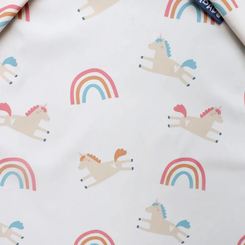 Bavoir Manches Longues - Licorne