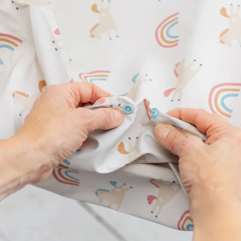 Bavoir Manches Longues - Licorne