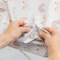 Bavoir Manches Longues - Licorne