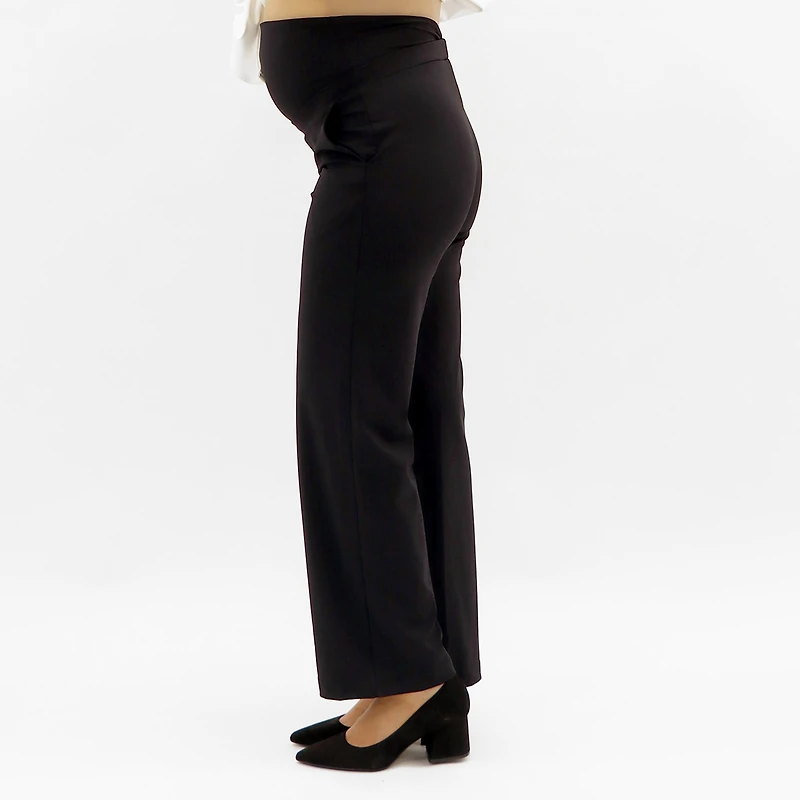 Black Classic Maternity Pants
