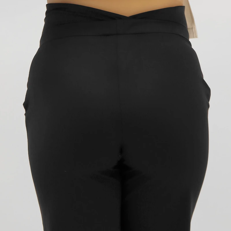 Black Classic Maternity Pants