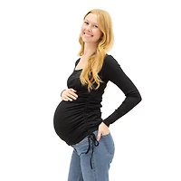 Lounge Maternity Rib Top