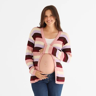 Striped Cardigan