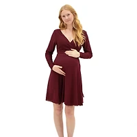 Robe Maternité Cache-Coeur