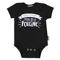 Poutine Bodysuit 3-12m
