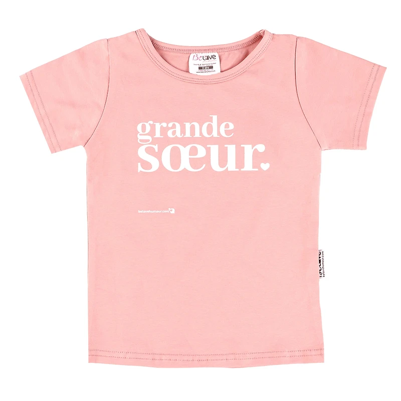 T-shirt Grande Soeur 2-4ans