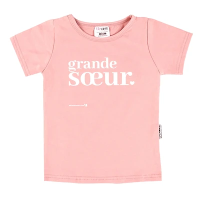 T-shirt Grande Soeur 2-4ans
