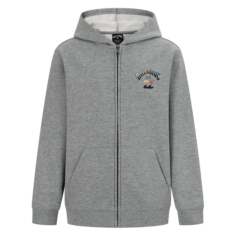 Arch Fade Zip Hoodie