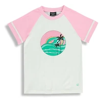 T-Shirt Sunset Retro Adulte