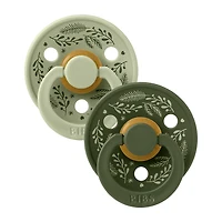 Pacifier Bibs6-18(2) Leaf Sage
